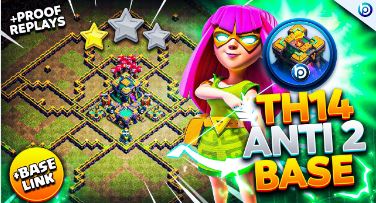 110+ Best TH14 War Base Links 2024 New anti Everything