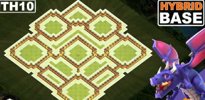 25+ TH10 Hybrid Base Links 2024 | Anti Everything