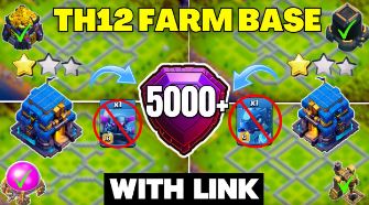 30+ Best TH12 Farming Base Links 2024