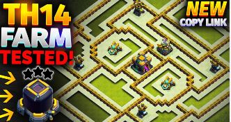 30+ Best TH14 Farming Base Links 2024 | Anti Everything