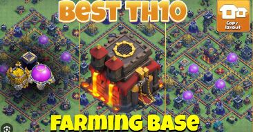 21+ Best TH10 Farming Base Links 2024 New Anti Everything