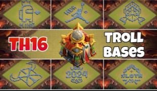 Best TH16 Troll Funny Base